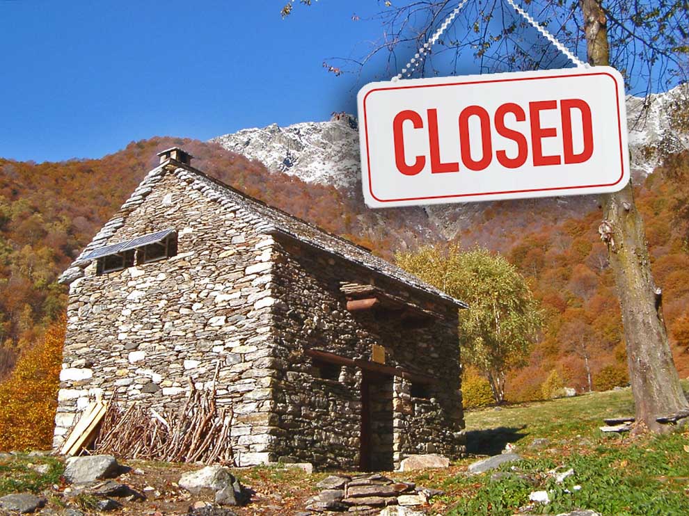 The Bivouac in Pian di Boit is CLOSED for maintenance works