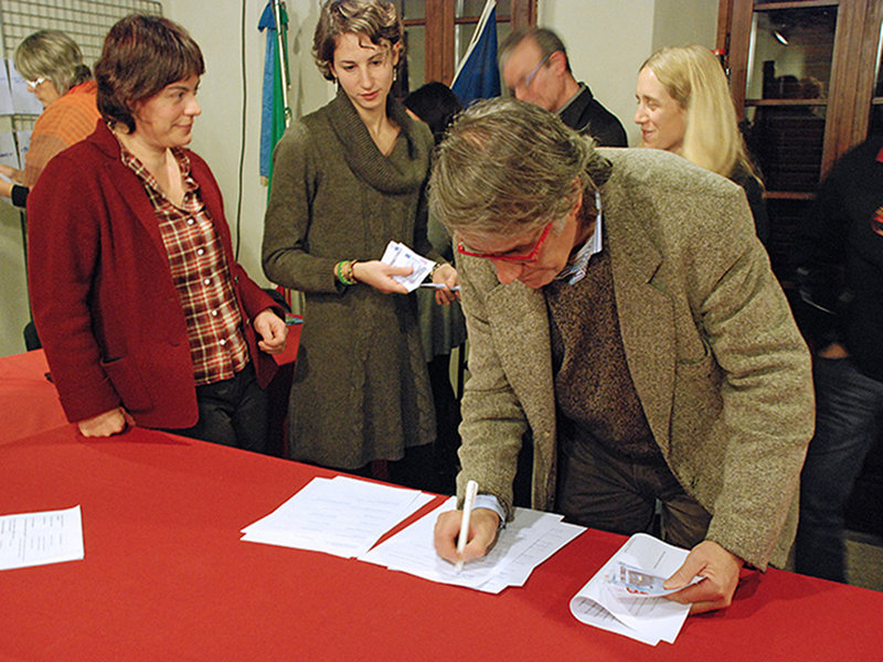 CETS - abschließende Begegnung am 14. November 2012, Unterschriften
