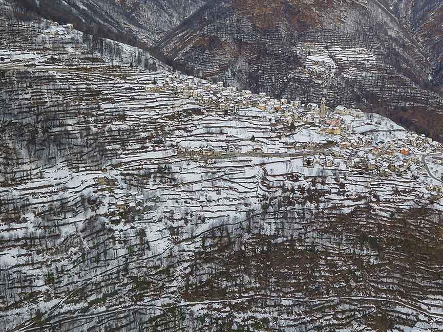 Terrazzamenti in Valle Antrona