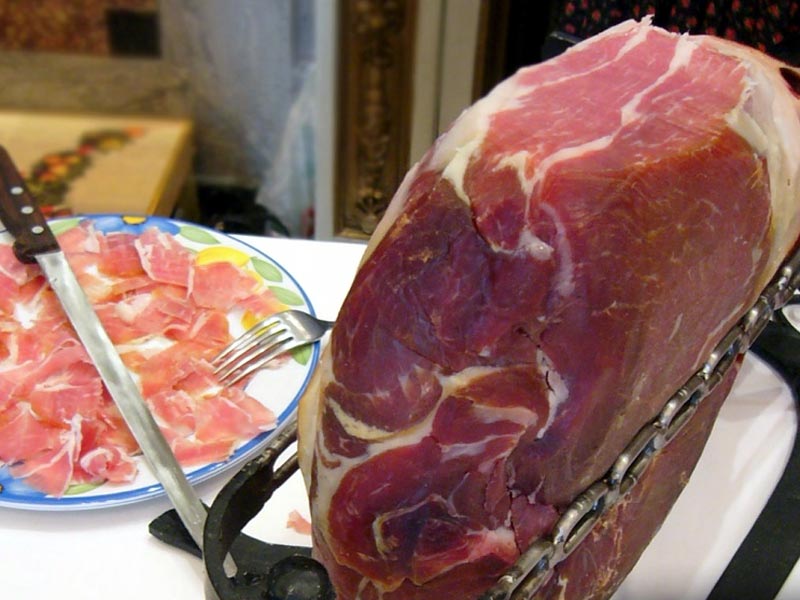 Local ham from Valle Vigezzo